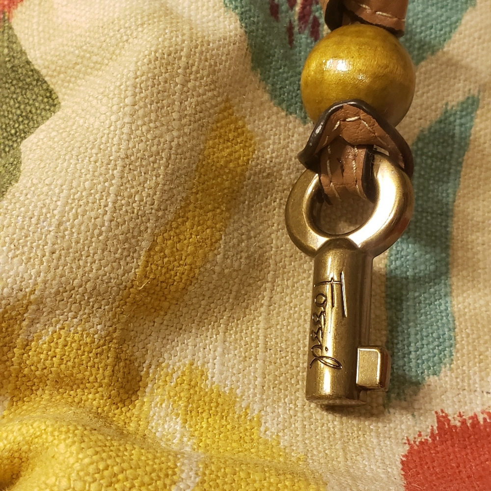 Fossil canvas handbag/shoulder bag. - Picture 5 of 8